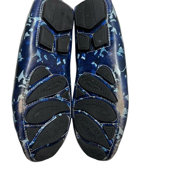 Robert Graham‎ Realist RG5420S Navy Slip-On Moccasin Loafers Size 8.5 - Picture 6 of 16